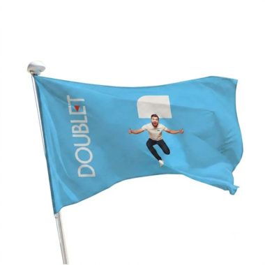 Drapeau personnalisé pour mât dimensions 60x90cm