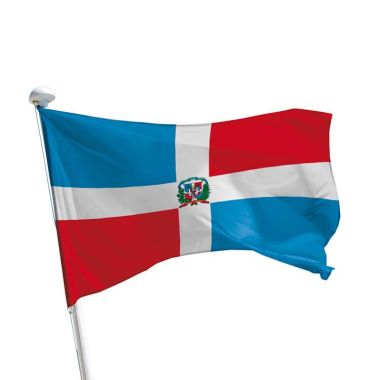 Drapeau République Dominicaine pour mât