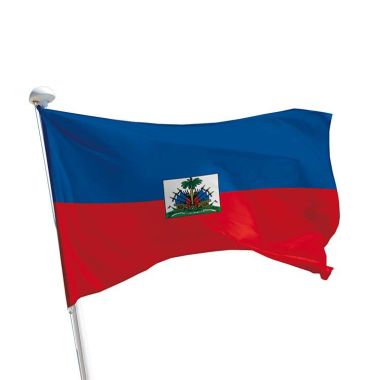 Drapeau Haïti pour mât