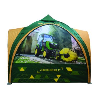 Tente publicitaire Dome Xtrem fermée