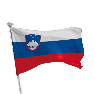 Drapeau Slovénie pour mât