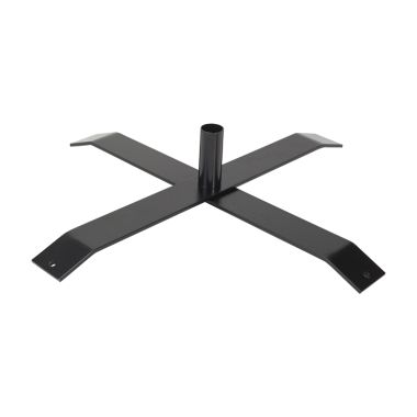 base en croix pour mât mobile