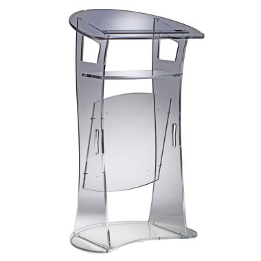 pupitre de discours Design version transparent