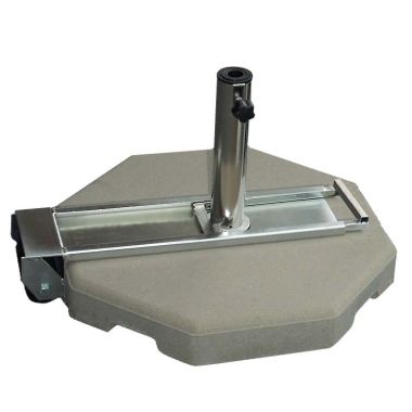 base en béton à roulettes 50 kg