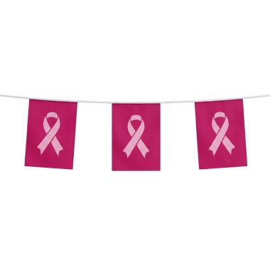 Guirlande personnalisée Octobre rose
