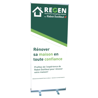 kakemono roll up personnalisé