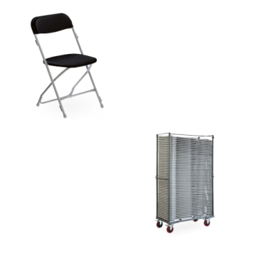 Pack chaises et chariot Doublet