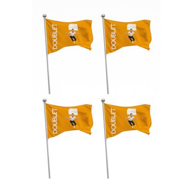 Lot de drapeaux personnalisés