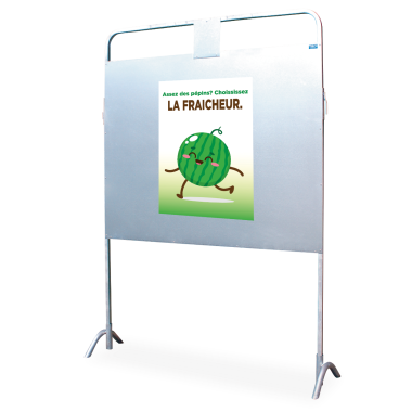 Panneau d'affichage electoral