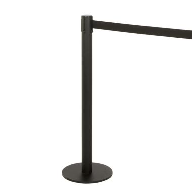 Poteau de guidage à sangle Slim Plus noir