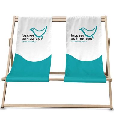 Transat bois double personnalisable