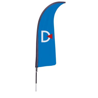 Kit beach flag Shark Pratic