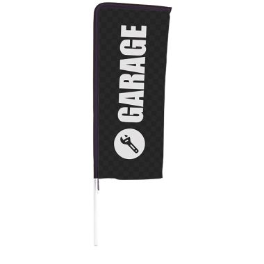 Beach flag Corner Garage