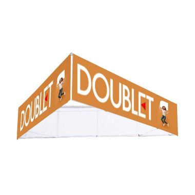En-têtes de stand triangulaires