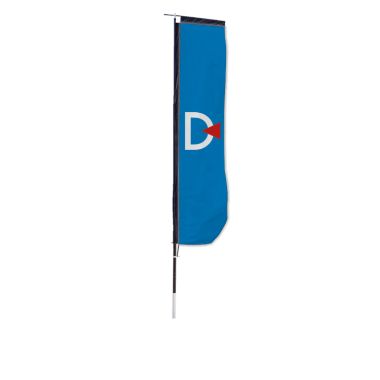 Kit beach flag Corner Pratic