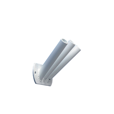 Support mural façade