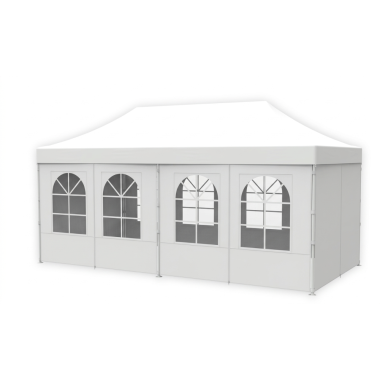 tente pliante pro 3x6m fermee en PVC