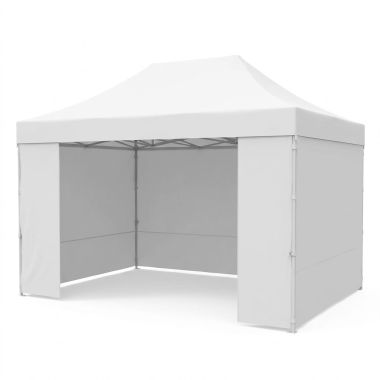 Tente pliante pro 3x3m en polyester pour reception, marché ou stand