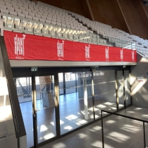 Signalétique et Photocalls : Doublet au cœur du Giant de natation 2026