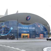 Habillage des villes et des aéroports pour l'UEFA EURO 2016