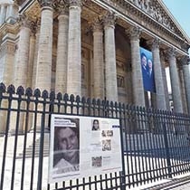 Expo de plein air au Panthéon : Doublet confirme son savoir-faire technique