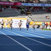 Handisport Open Paris, une communication colorée et visible !