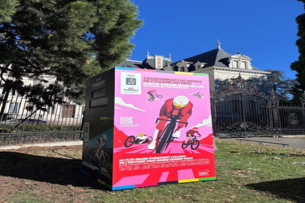 Championnats du Monde UCI 2027 : Doublet installe les compteurs officiels du compte à rebours en Haute-Savoie