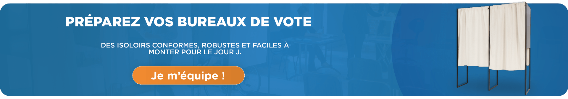Isoloirs de vote