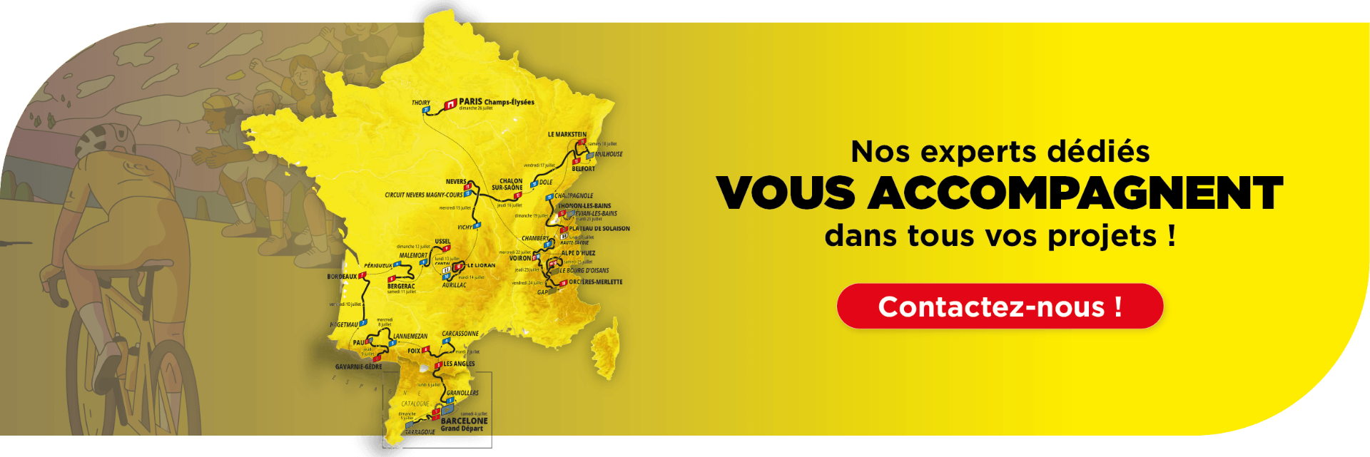 Contactez nous pour vous accompagner dans vos projets à venir