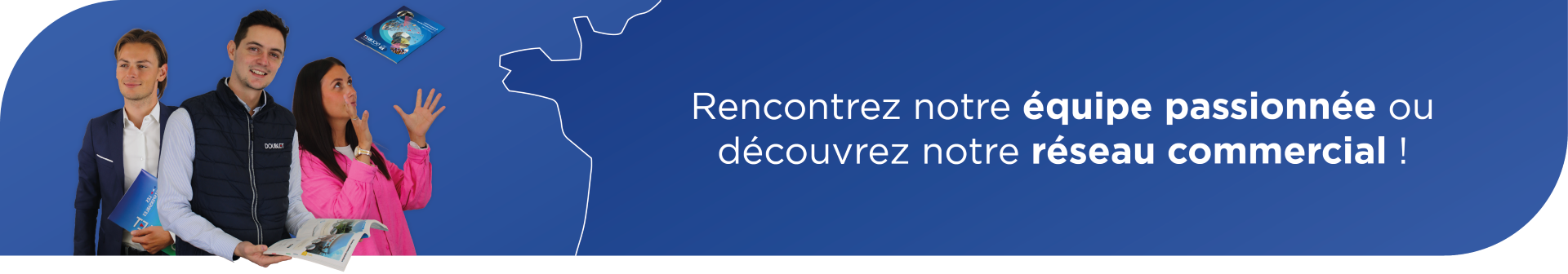 bannière de contact Doublet