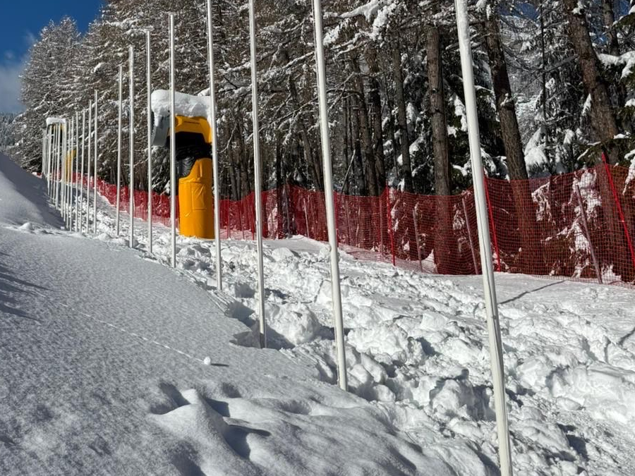 Installation mat pour drapeaux en conditions extremes