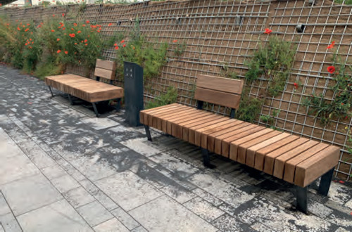 Banc urbain public Banc urbain public