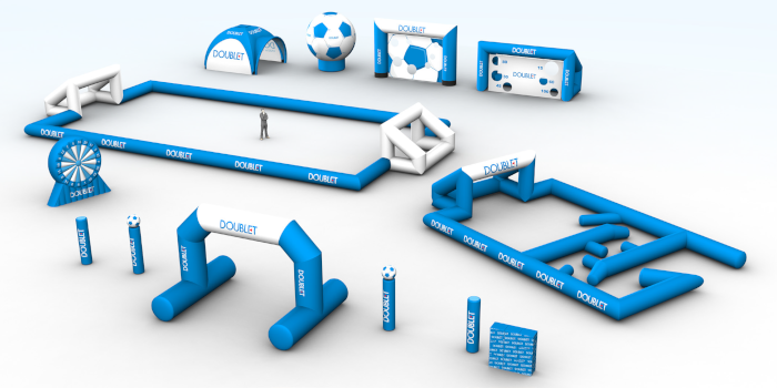 Nos structures gonflables sur-mesure