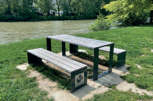 Table pic-nic mobilier urbain Table pic-nic mobilier urbain